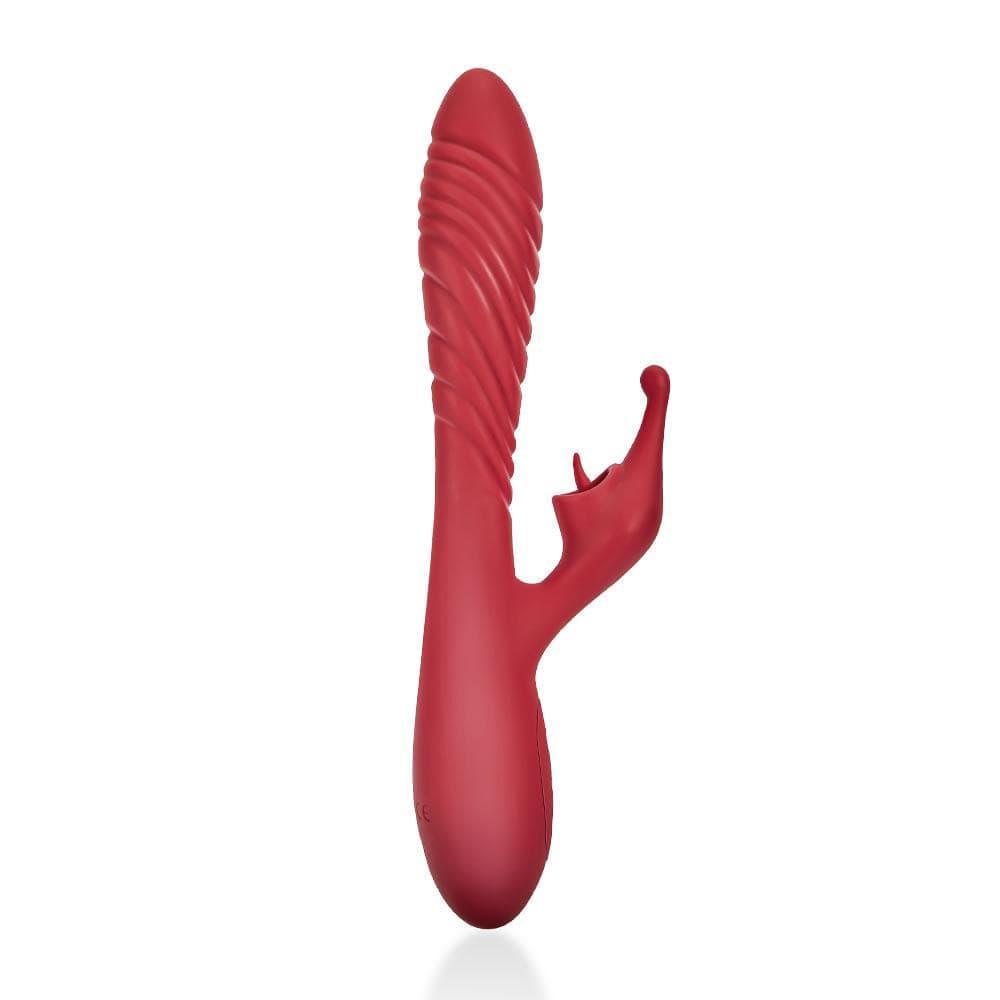 Xoxomoving 2-Motor Mini-Mouth Branch Vibration Heating Vibrator - Xoxomoving