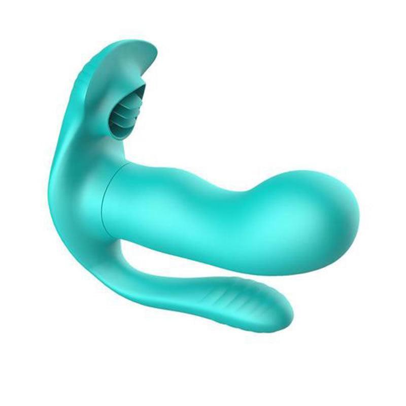 XoXomoving- 3 In 1 9 Modes Tongues Remote Control Wearable Anal Vibrators - Xoxomoving