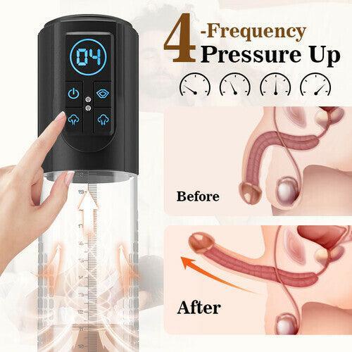 Xoxmoving 3-in-1 Design 3 Vacuum Suction Automatic Suction Penis Pump - Xoxomoving