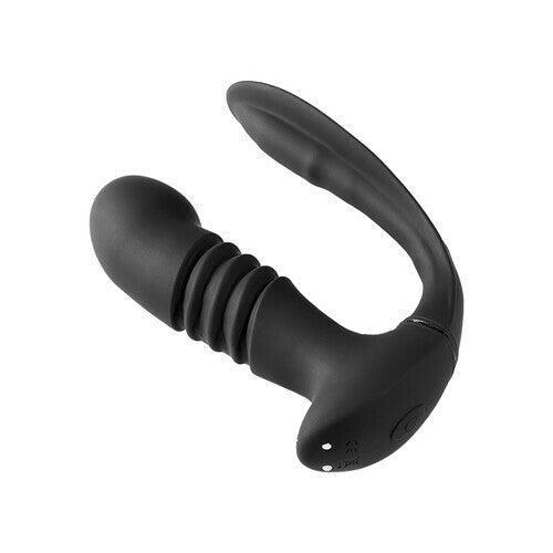 Xoxomoving 3 Telescopic 12 Vibrations Dual Motors Prostate Massager with Remote Control - Xoxomoving