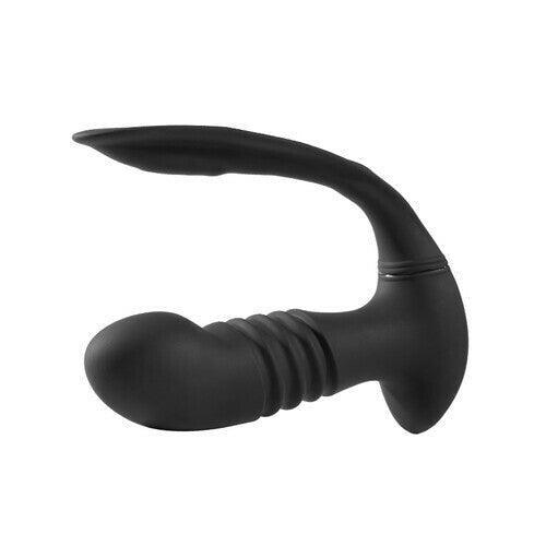 Xoxomoving 3 Telescopic 12 Vibrations Dual Motors Prostate Massager with Remote Control - Xoxomoving