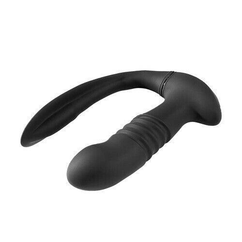 Xoxomoving 3 Telescopic 12 Vibrations Dual Motors Prostate Massager with Remote Control - Xoxomoving