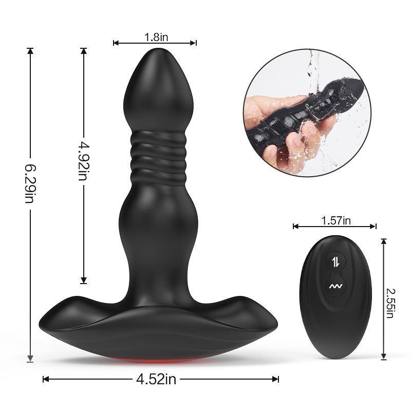 Xoxomoving 3 Thrusting 10 Vibration App Control Anal Prostate Massage - Xoxomoving