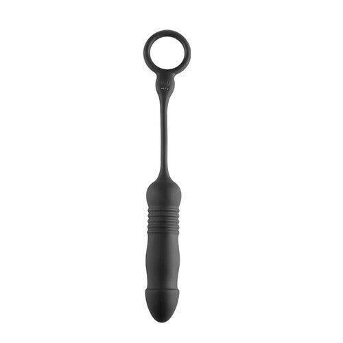 Xoxmoving 3 Vibrating Thrusting Prostate Massager with Cock Ring - Xoxomoving