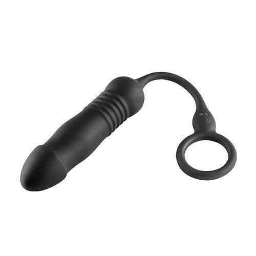 Xoxmoving 3 Vibrating Thrusting Prostate Massager with Cock Ring - Xoxomoving