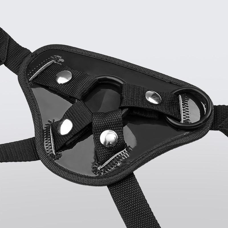 Xoxomoving Adjustable Strap-On Harness with Two Different Sizes O-rings - Xoxomoving