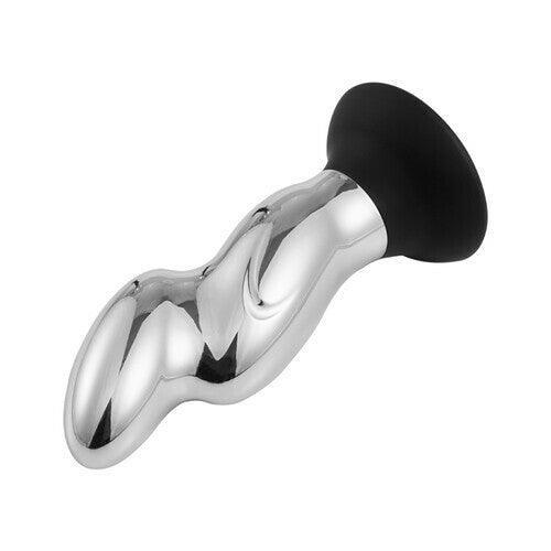 Xoxomoving Aluminum 10-Vibrating Remote Control Anal Vibrator - Xoxomoving