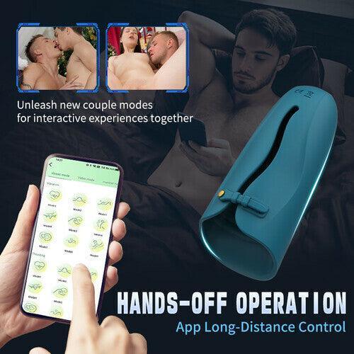 Revolutionary Pleasure Device for Glans & Penis with 9-Frequency Pulse Mode - Xoxomoving