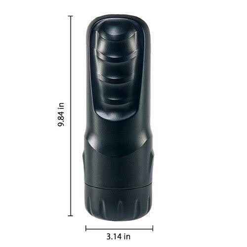 Xoxmoving Black 3D Pocket Pussy Opening Masturbation Cup - Xoxomoving