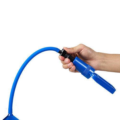 Xoxmoving Blue Penis Enlargement Pump with Trigger Blue Chamber Tight Seal - Xoxomoving