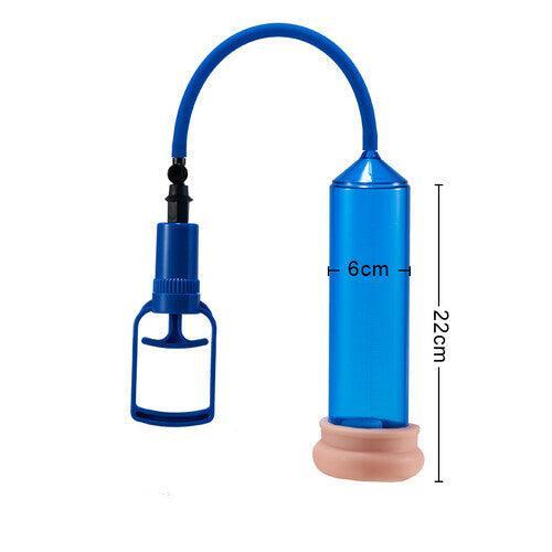 Xoxmoving Blue Penis Enlargement Pump with Trigger Blue Chamber Tight Seal - Xoxomoving