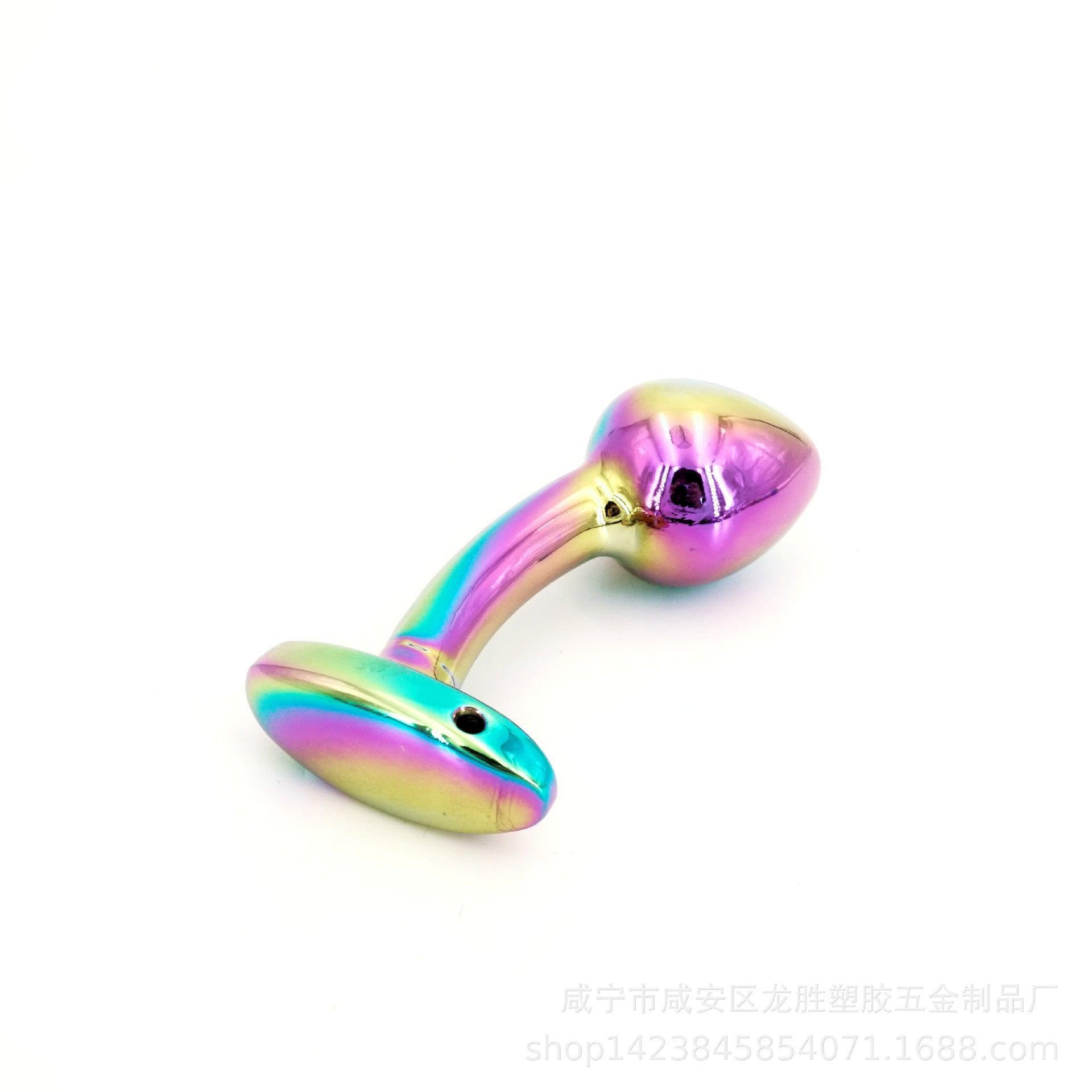 Xoxmoving Color Metal Butt Plug 3 PCS - Xoxomoving