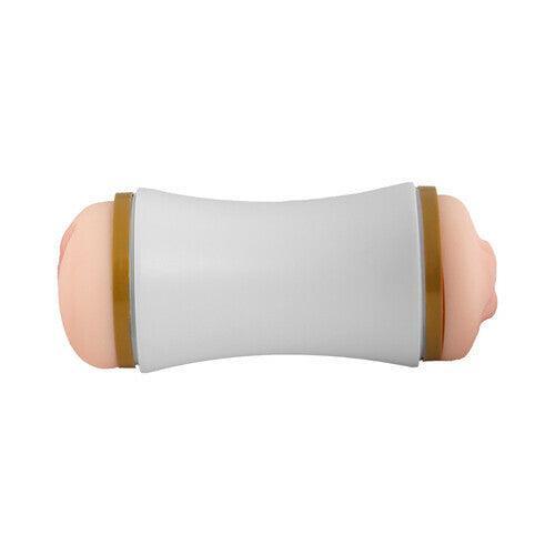 Xoxmoving Double Hole Manual Male Masturbation Cup - Xoxomoving