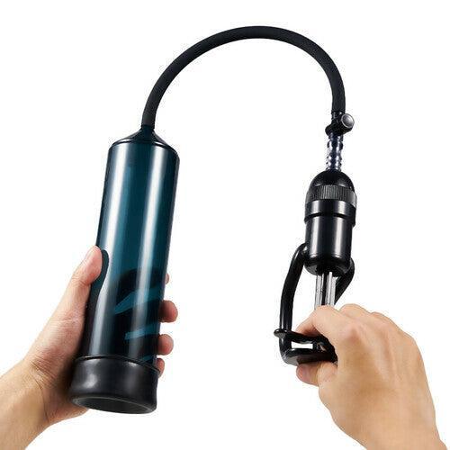 Xoxmoving Efficient Manual Penis Pump with 4 Cock Rings - Xoxomoving