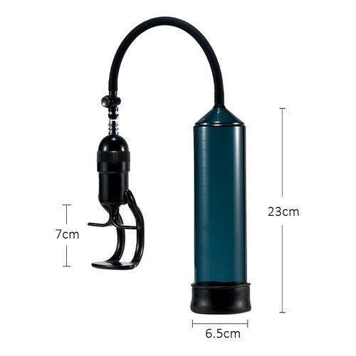 Xoxmoving Efficient Manual Penis Pump with 4 Cock Rings - Xoxomoving