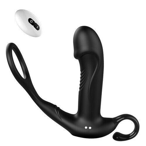 Xoxomoving Finger Loop 10 Thrusting Vibrating Prostate Massager - Xoxomoving