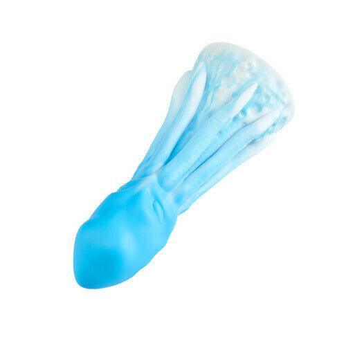 Xoxmoving Generous Size Elastic and Soft Manual Octopus Huge Rainbow Dildo 7.87 Inch - Xoxomoving