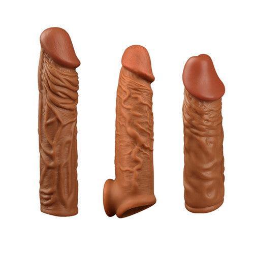 Xoxomoving Penis Sleeve 3PCS Penis Extender - Xoxomoving