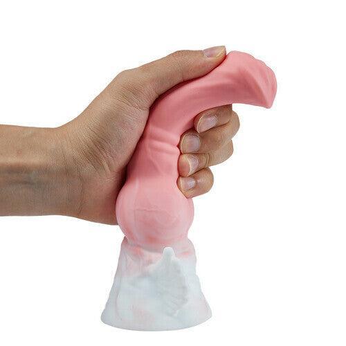 Xoxomoving Pink Angel Silicone Dildo 7.78 Inch - Xoxomoving