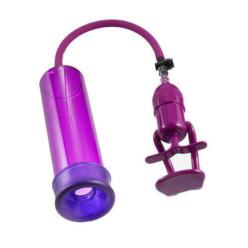 XoXomoving - Purple Penis Enlargement Pump with Trigger Purple Chamber Tight Seal - Xoxomoving