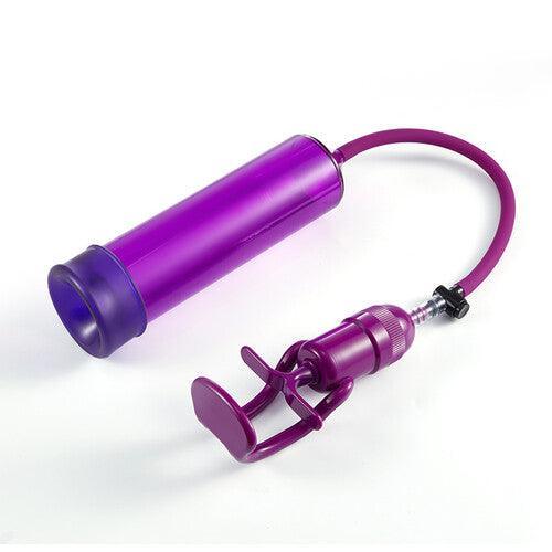 XoXomoving - Purple Penis Enlargement Pump with Trigger Purple Chamber Tight Seal - Xoxomoving