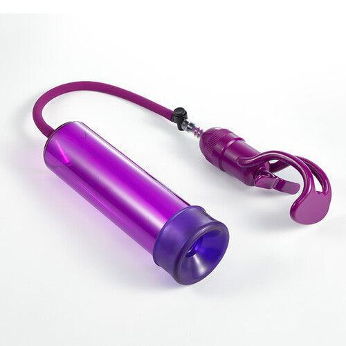 XoXomoving - Purple Penis Enlargement Pump with Trigger Purple Chamber Tight Seal - Xoxomoving