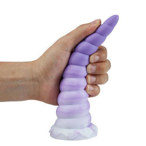 Xoxomoving Rainbow Spiral Tentacle Dildo 7.87 Inch - Xoxomoving