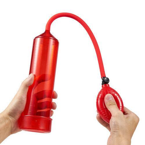 Xoxomoving Red Penis Enlargement Pump - Xoxomoving