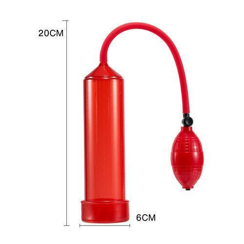 Xoxomoving Red Penis Enlargement Pump - Xoxomoving