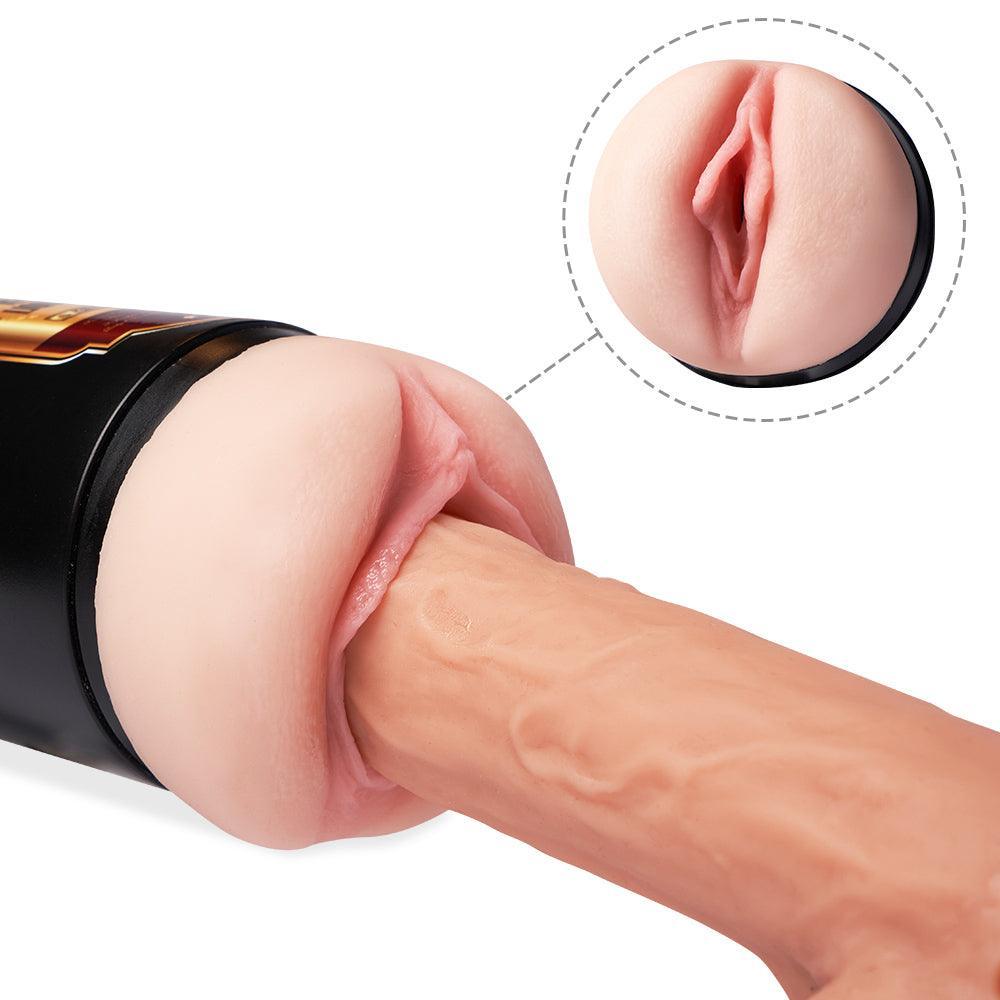 Xoxomvoing Rum Bottle-like Manual Masturbator Cup - Xoxomoving