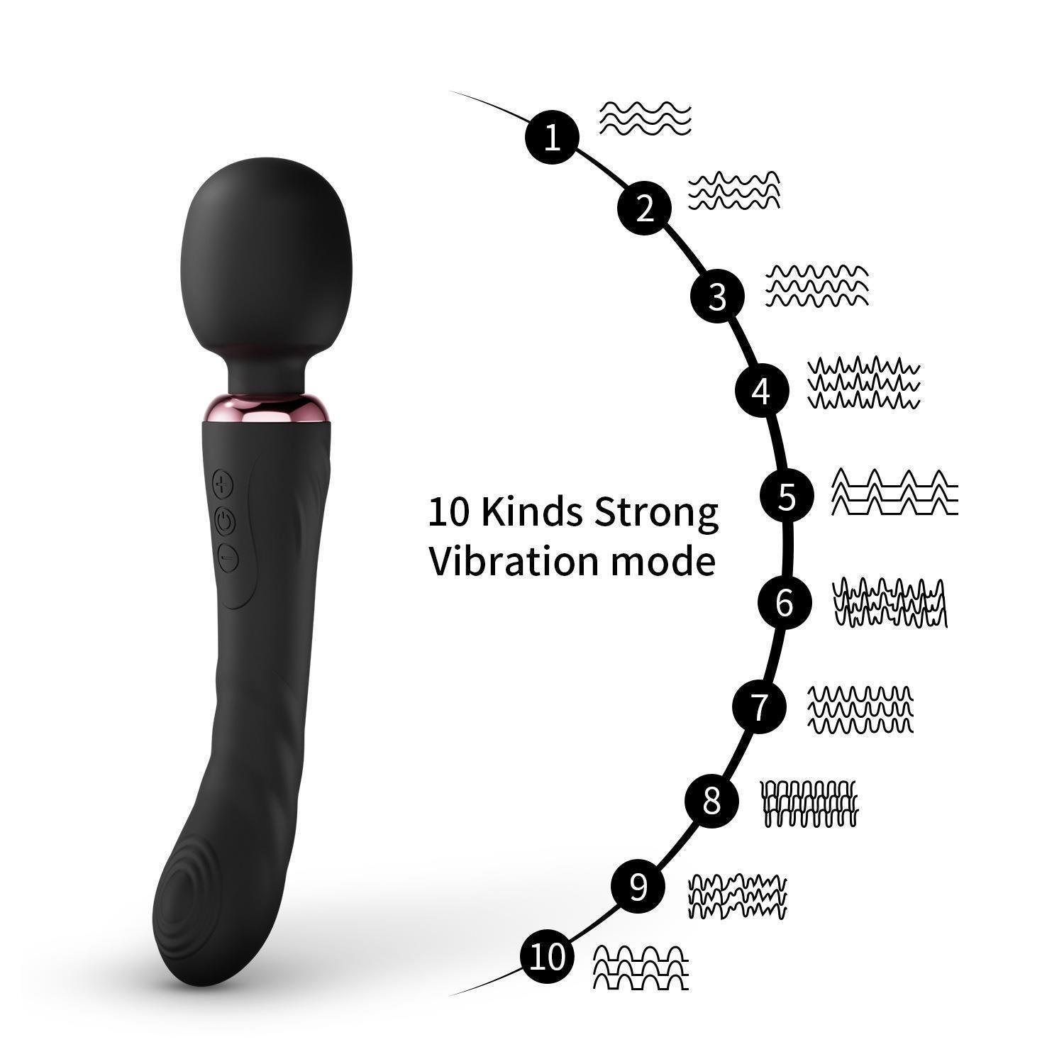 Xoxomoving Wellness 360° Swing Massage Stick: Unleash Pleasure with 20 Vibrations - Xoxomoving