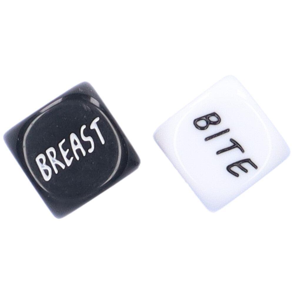 Black & White Foreplay Dice - Xoxomoving