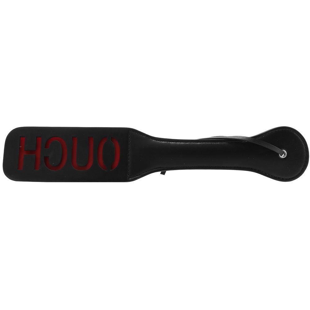 Black & White OUCH Paddle - Xoxomoving