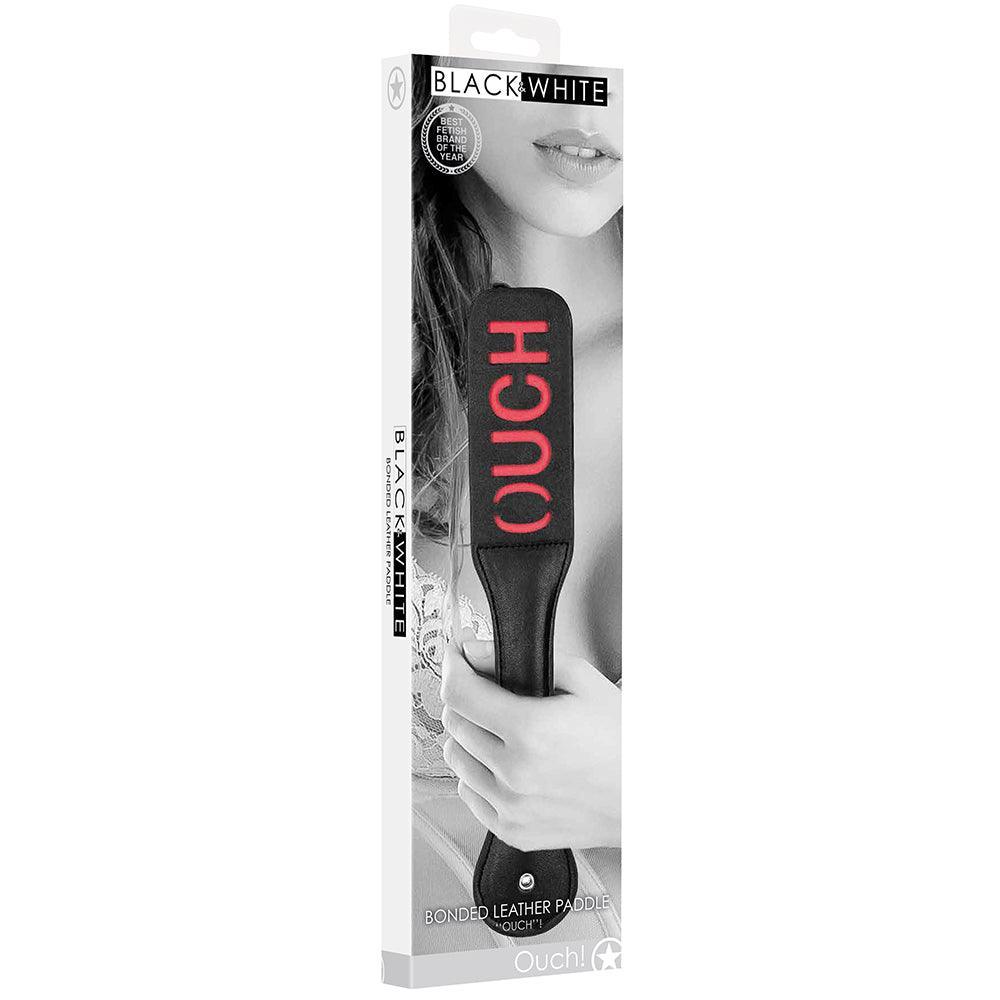 Black & White OUCH Paddle - Xoxomoving