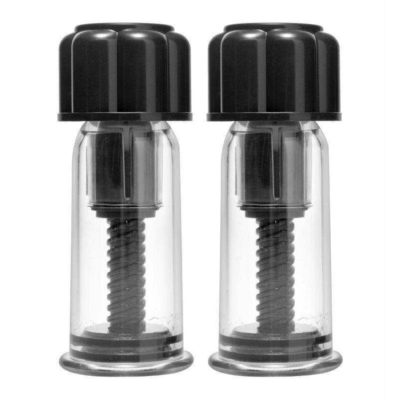 Black Maxxx Powerful Twist Nipple Stimulators - Xoxomoving