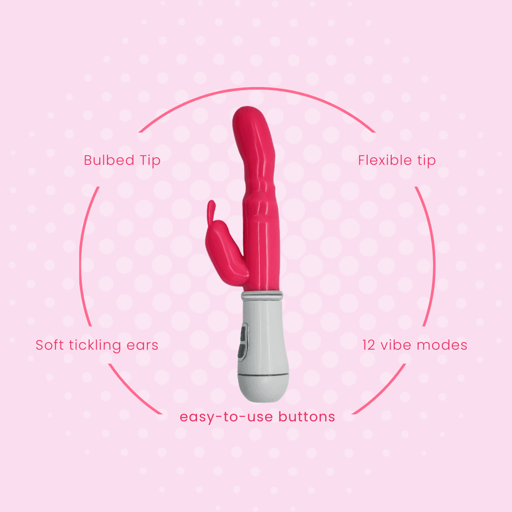 Blended Orgasms with Dual Stimulation Rabbit Vibrator - Xoxomoving