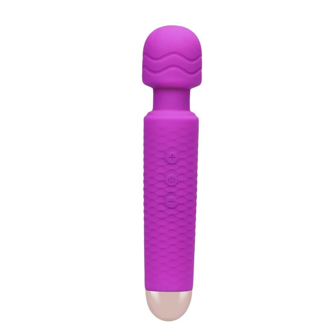 Bliss Magic Wand Rechargeable Vibrator - Strong, Rumbly Vibrations - Xoxomoving