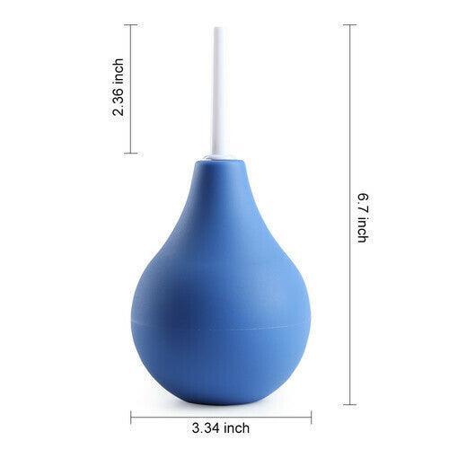 Blue Bulb Classic Anal Douche: 220ml Capacity for Effective Cleaning - Xoxomoving