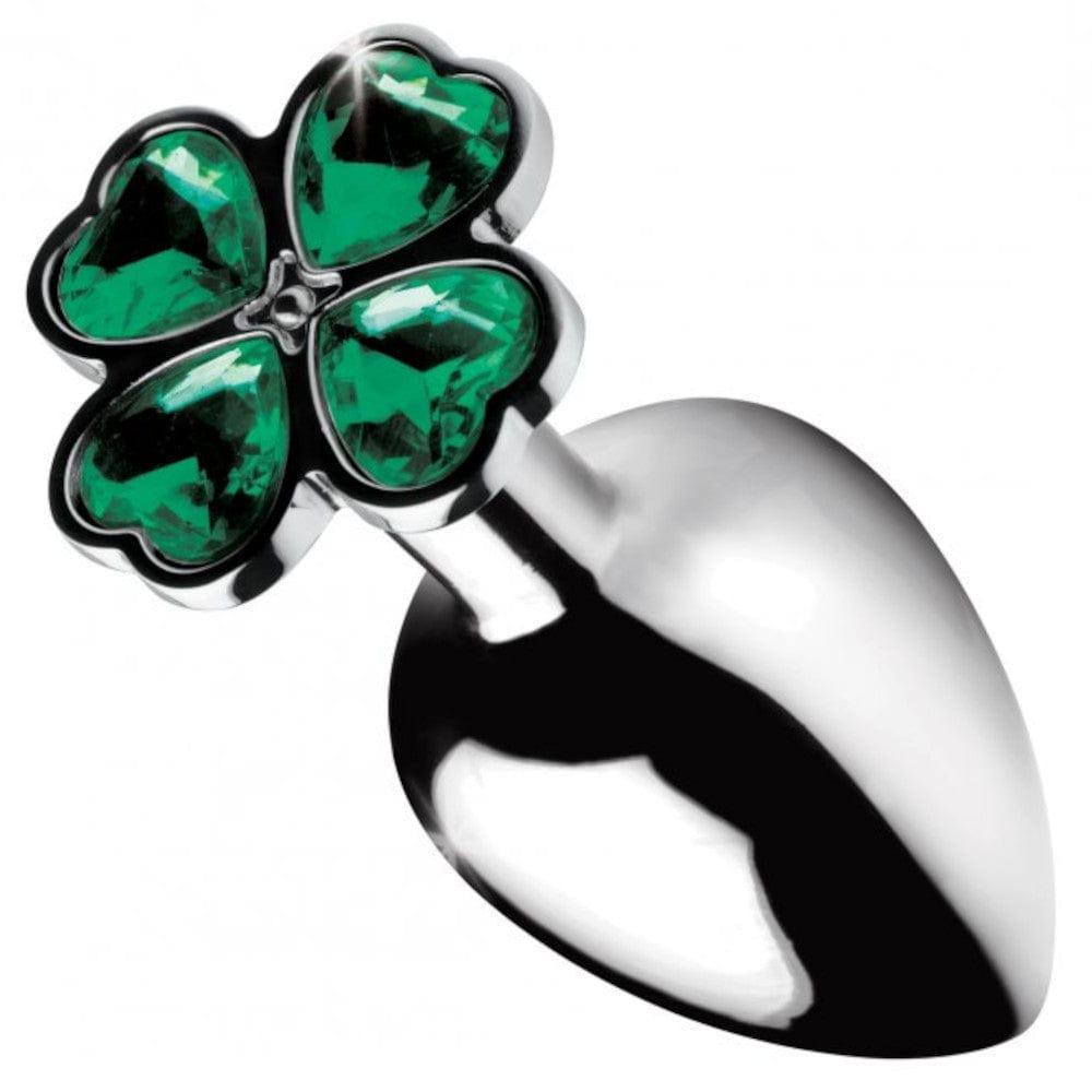 Booty Sparks Lucky Clover Gem Metal Anal Plug - Xoxomoving