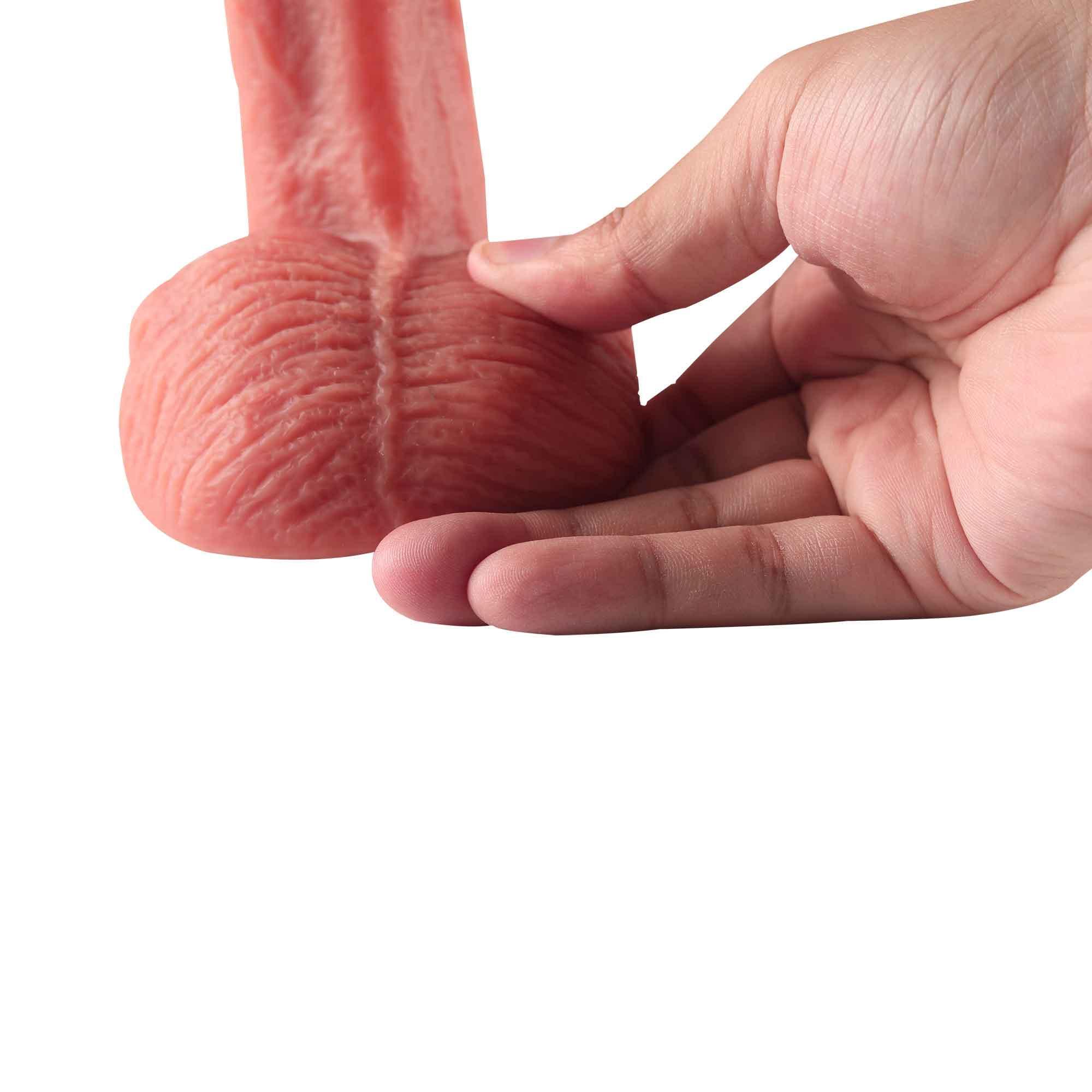 Borg - Realistic Silicone Suction Dildo 5.5 Inch - Xoxomoving