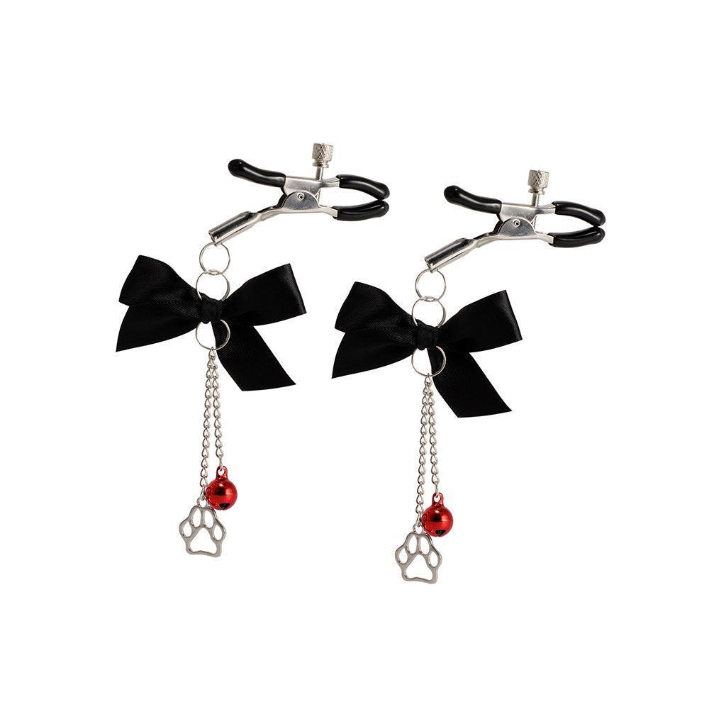 Bow Tie Nipple Clamps BDSM - Xoxomoving