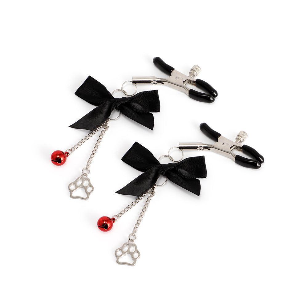 Bow Tie Nipple Clamps BDSM - Xoxomoving