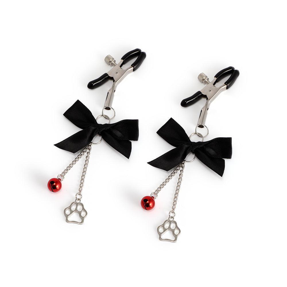 Bow Tie Nipple Clamps BDSM - Xoxomoving