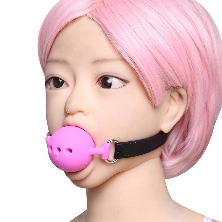 Breathe silicone ball gag - Xoxomoving