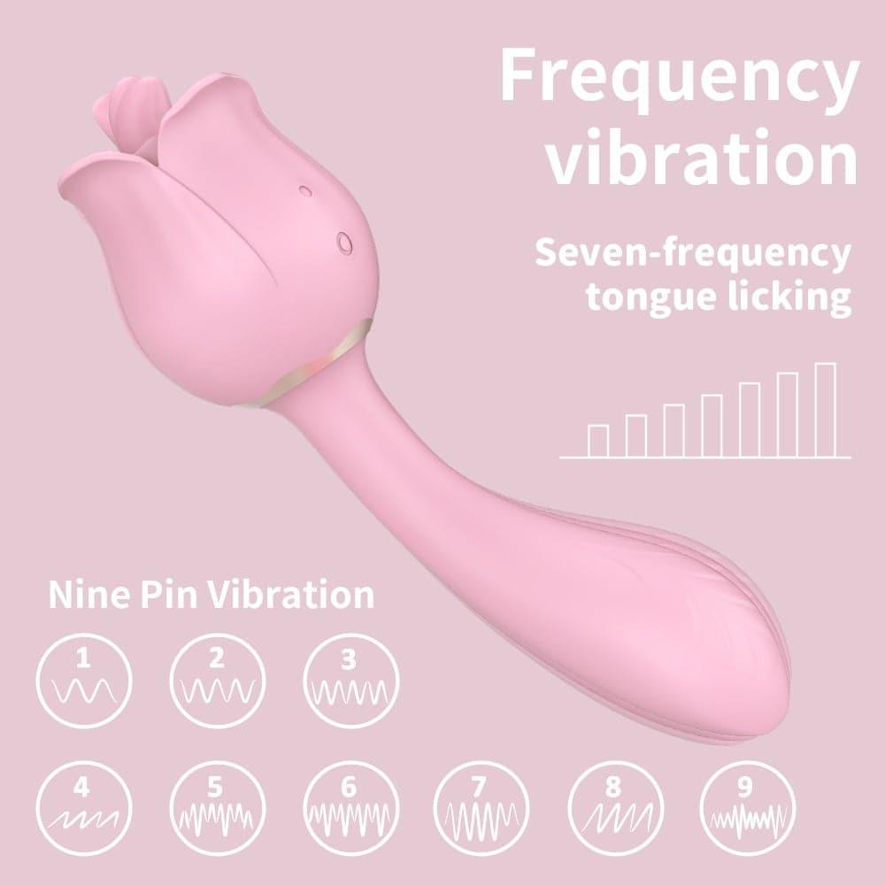 Brenda Rose Vibrator - Clitoral & G-Spot Multi-Function Toy - Xoxomoving