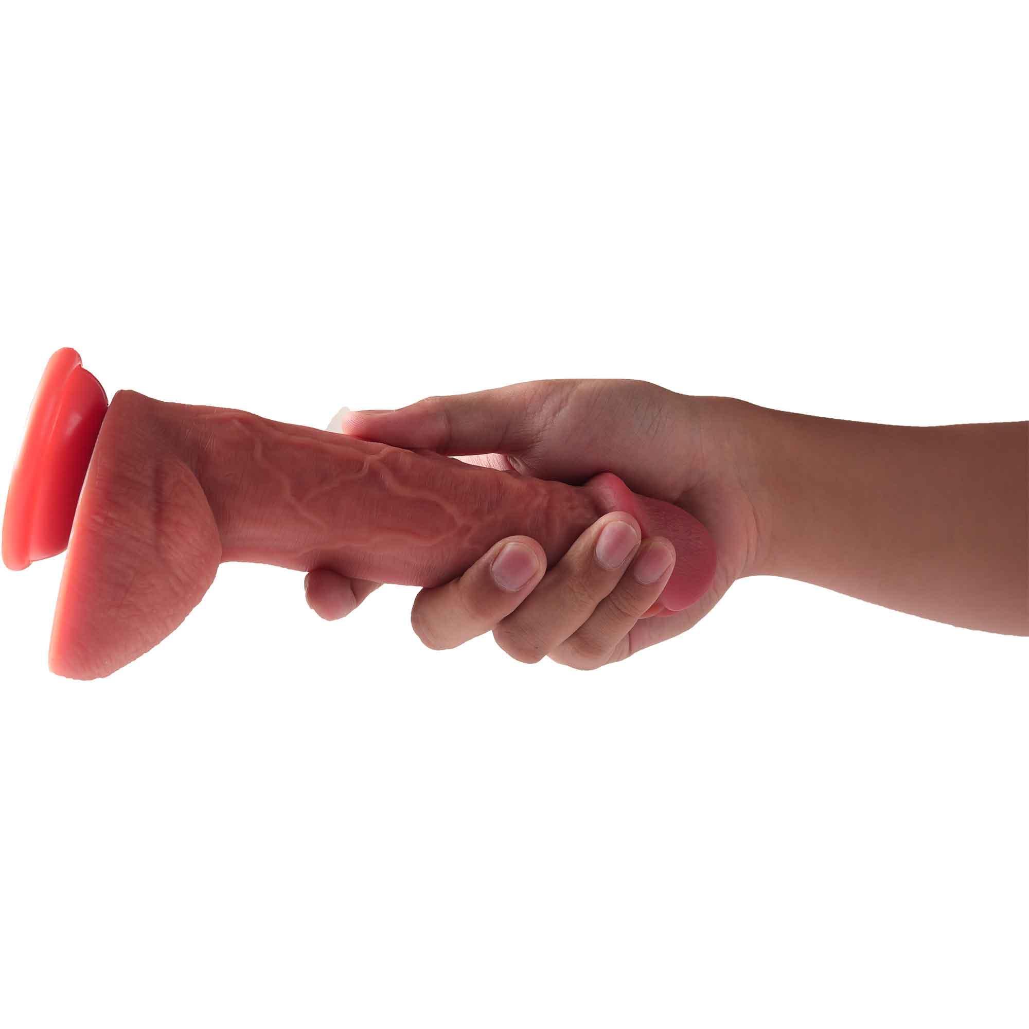 Bruce - Silicone Hands Free Dildo 6 Inch - Xoxomoving