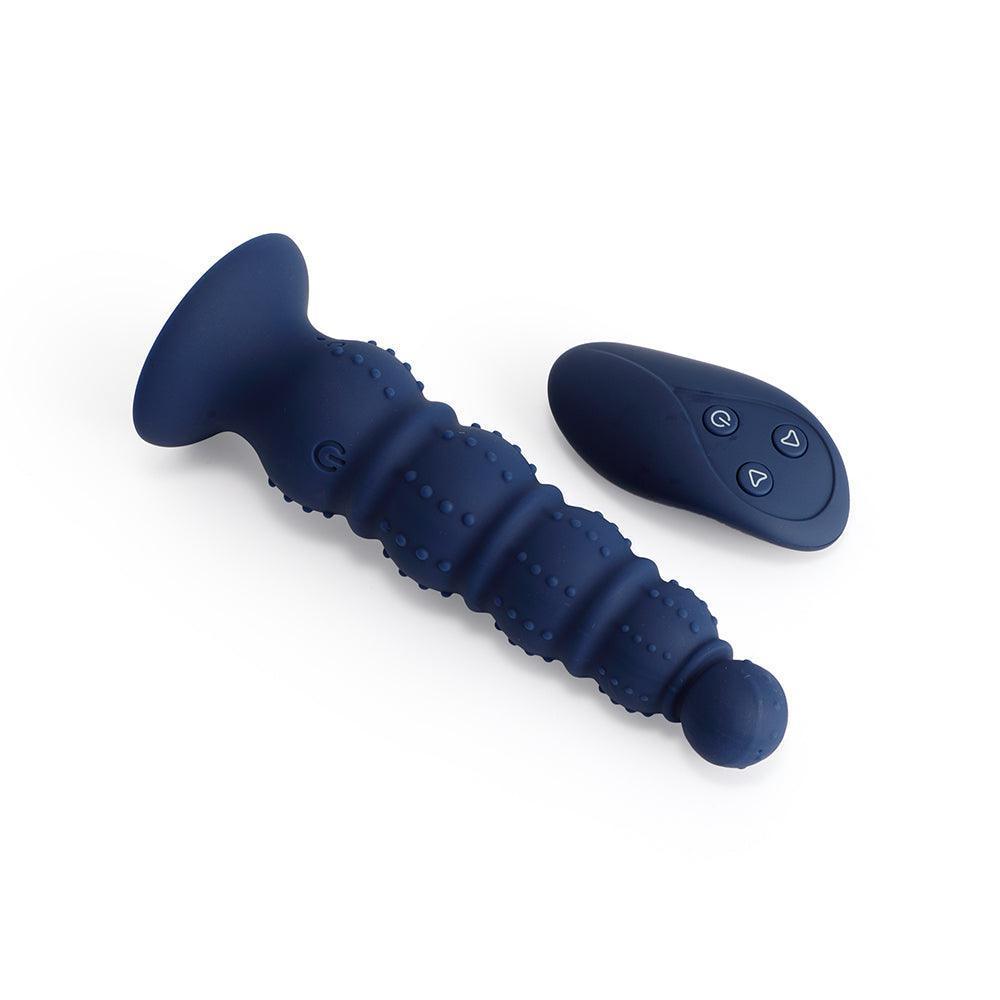 Bryan Remote Control 5-Beaded Vibrating Anal Plug - Explore New Pleasurable Depths - Xoxomoving