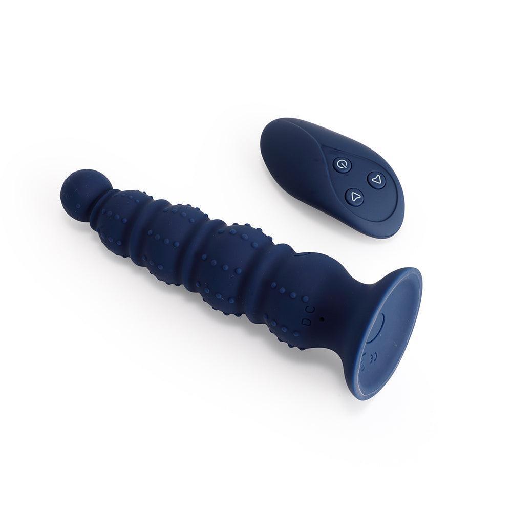 Bryan Remote Control 5-Beaded Vibrating Anal Plug - Explore New Pleasurable Depths - Xoxomoving