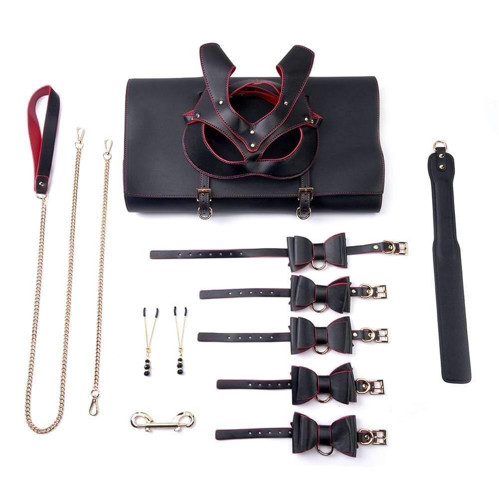 Catwoman Mask and Bed Restraints Set - Xoxomoving