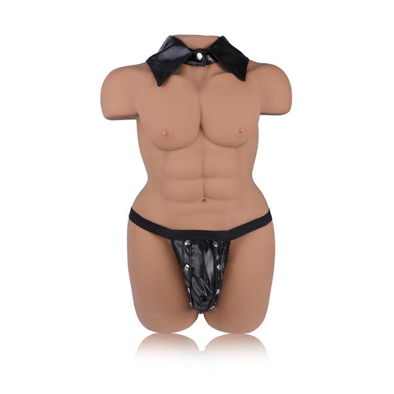 Channing Male Torso Sex Doll Threesome - Realistic 33.07LB Toy - Xoxomoving